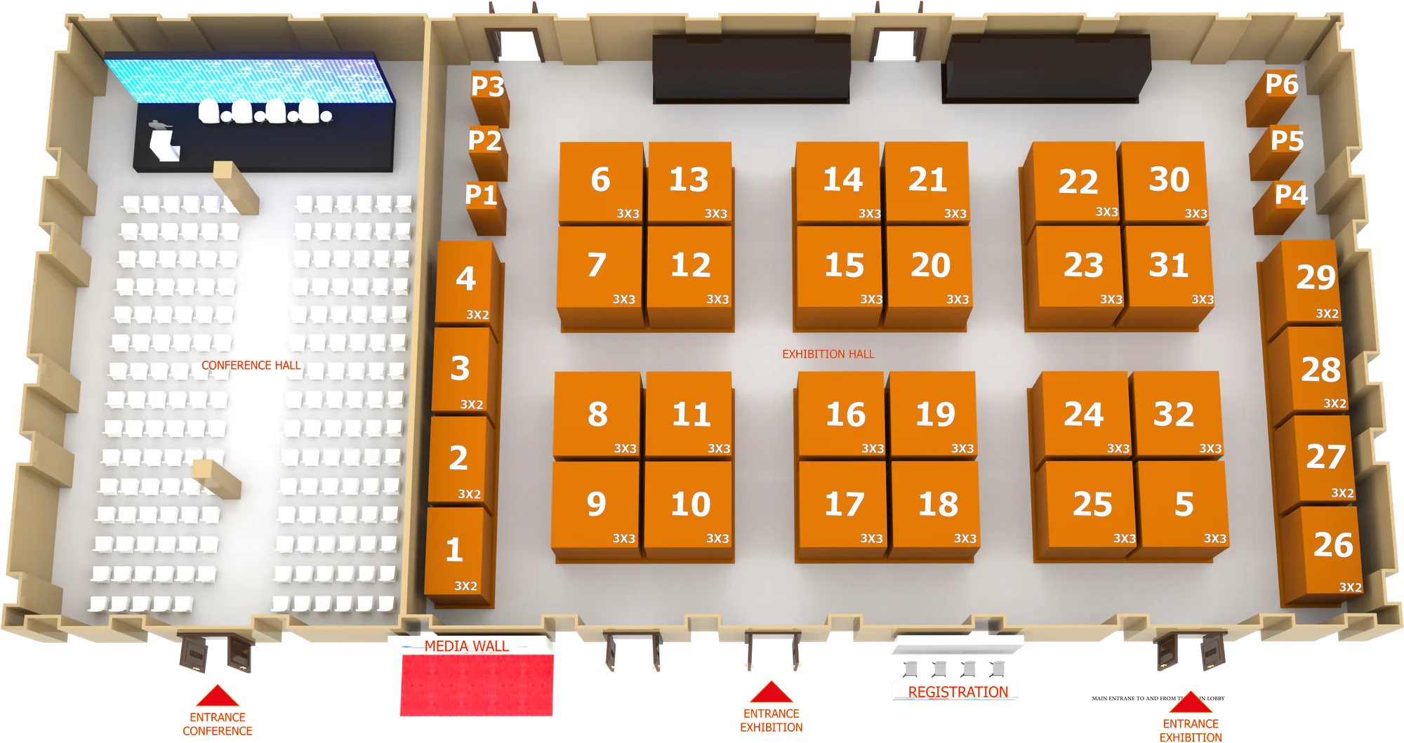 Roads Bridges Tunnels MENA 2026 floor plan
